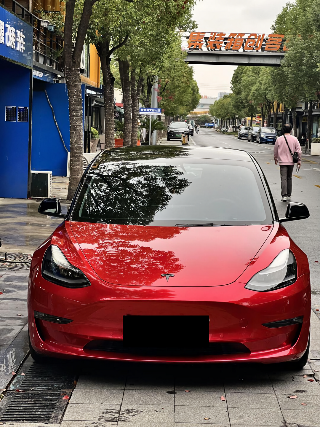 PET  Liquid Metal Cherry Red Vinyl Wrap