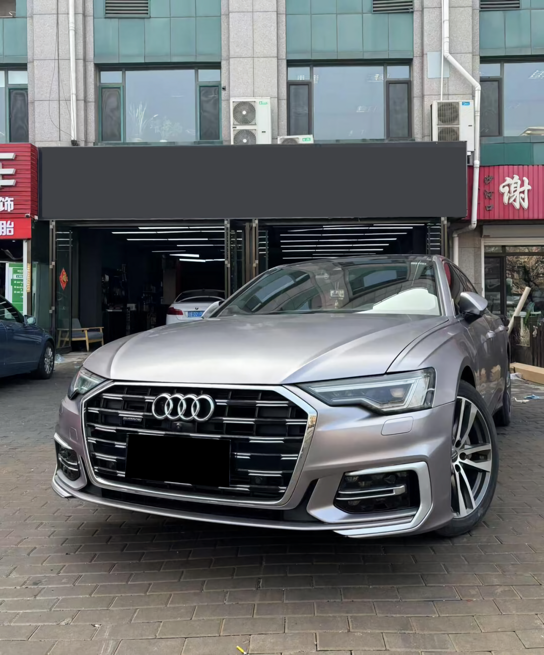 PET  Metallic Gunmetal Grey Vinyl Wrap