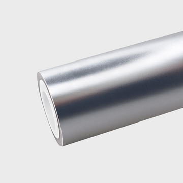 PET Chromed Silver Vinyl Wrap
