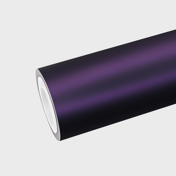 PET Ghost Metallic Midnight Purple Vinyl Wrap
