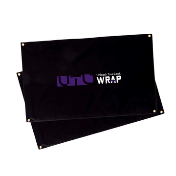 UTLWrap Branded Black Banner with Grommets