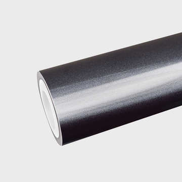 PET Metallic Dark Gray Vinyl Wrap