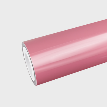 PET Romantic Pink Vinyl Wrap