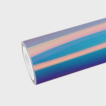 Matte Rainbow Chrome White