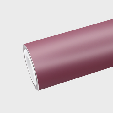 PET Flat Macaron Taffy Pink Vinyl Wrap