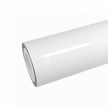 PET Glossy White Vinyl Wrap