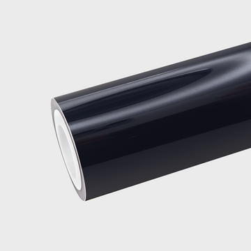 PET Azurite Black Vinyl Wrap