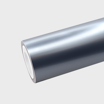 PET Liquid Metallic Mercury Gray Vinyl Wrap