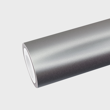 PET Matte Metallic Space Silver Vinyl Wrap