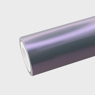 PET Phantom Gray Purple Vinyl Wrap