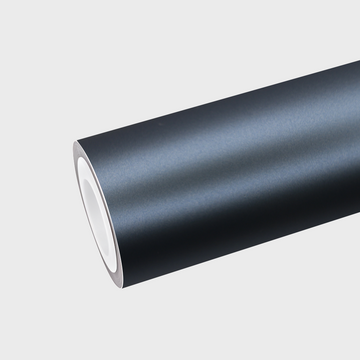 PET Ghost Metallic Grey Blue Vinyl Wrap