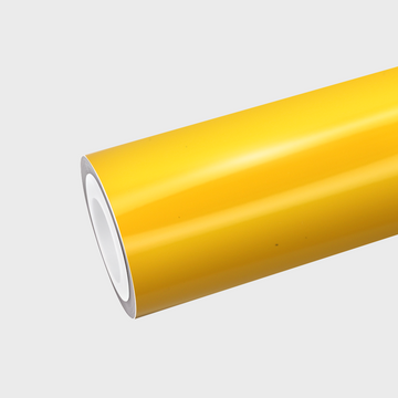 PET  Porsche Signal Yellow Vinyl Wrap