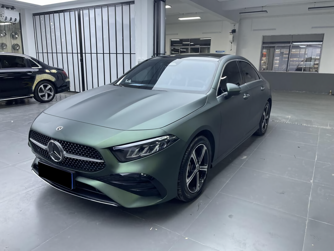 PET Ghost Metal Dark Green Vinyl Wrap