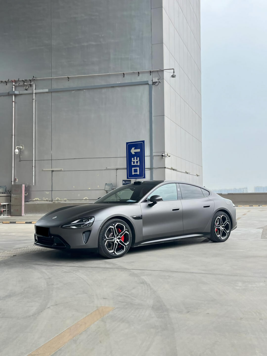 PET Ghost Metallic Shadow Grey Vinyl Wrap