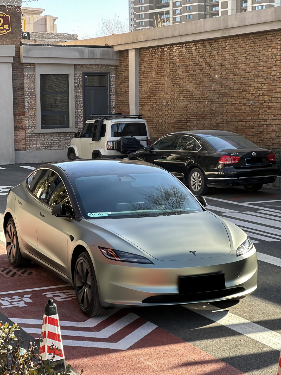 PET Ghost Metallic Khaki Grey Vinyl Wrap