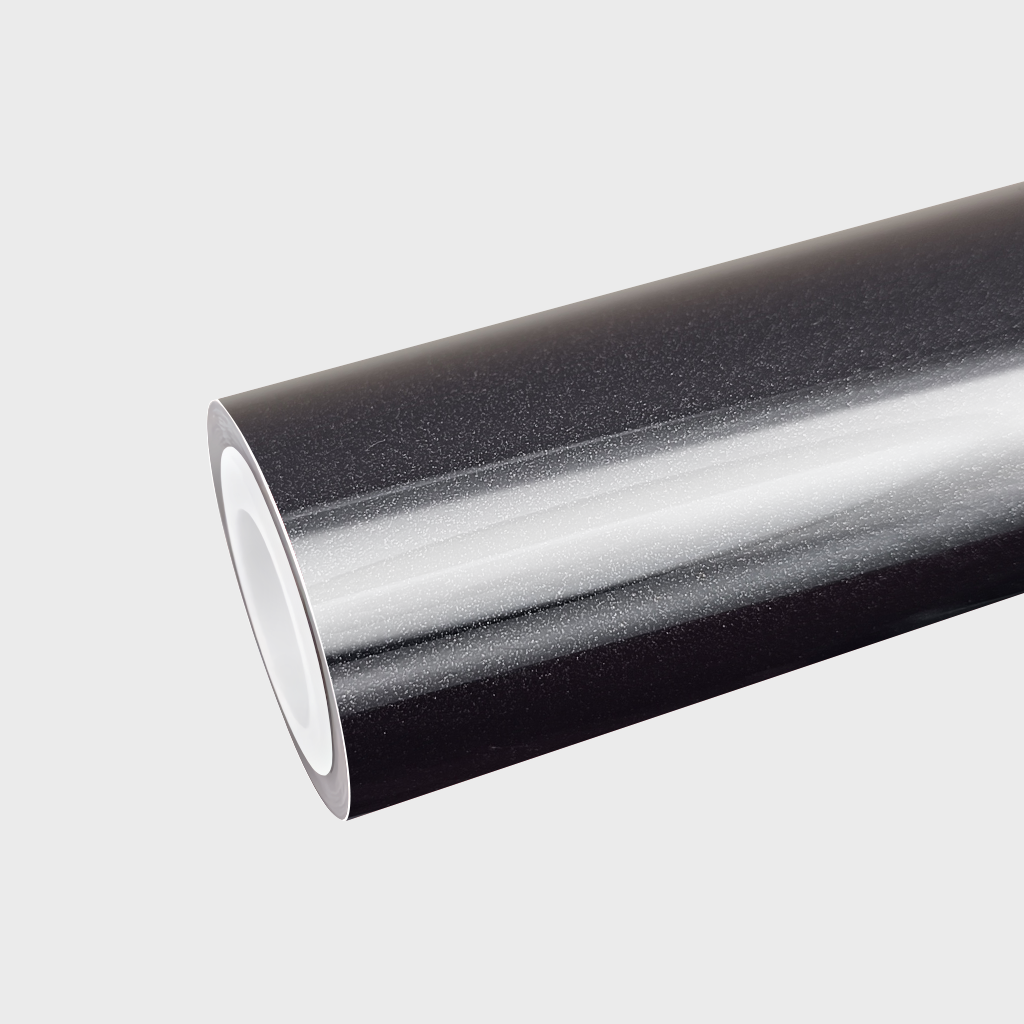 PET Glossy Graphite Gray Vinyl Wrap