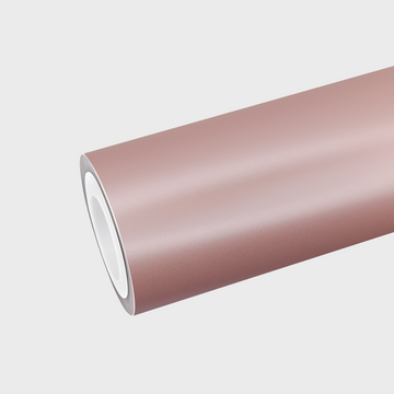 PET Matte Metallic Sakura Pink Vinyl Wrap