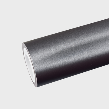 PET Matte Metallic Titanium Gray Vinyl Wrap