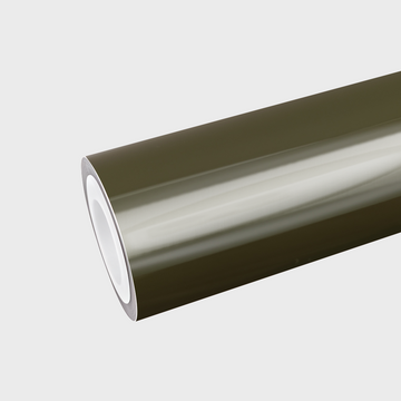 PET Battle Green Vinyl Wrap