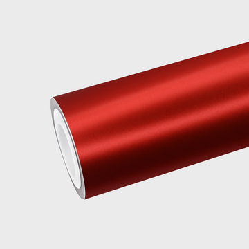 PET Satin Red Vinyl Wrap