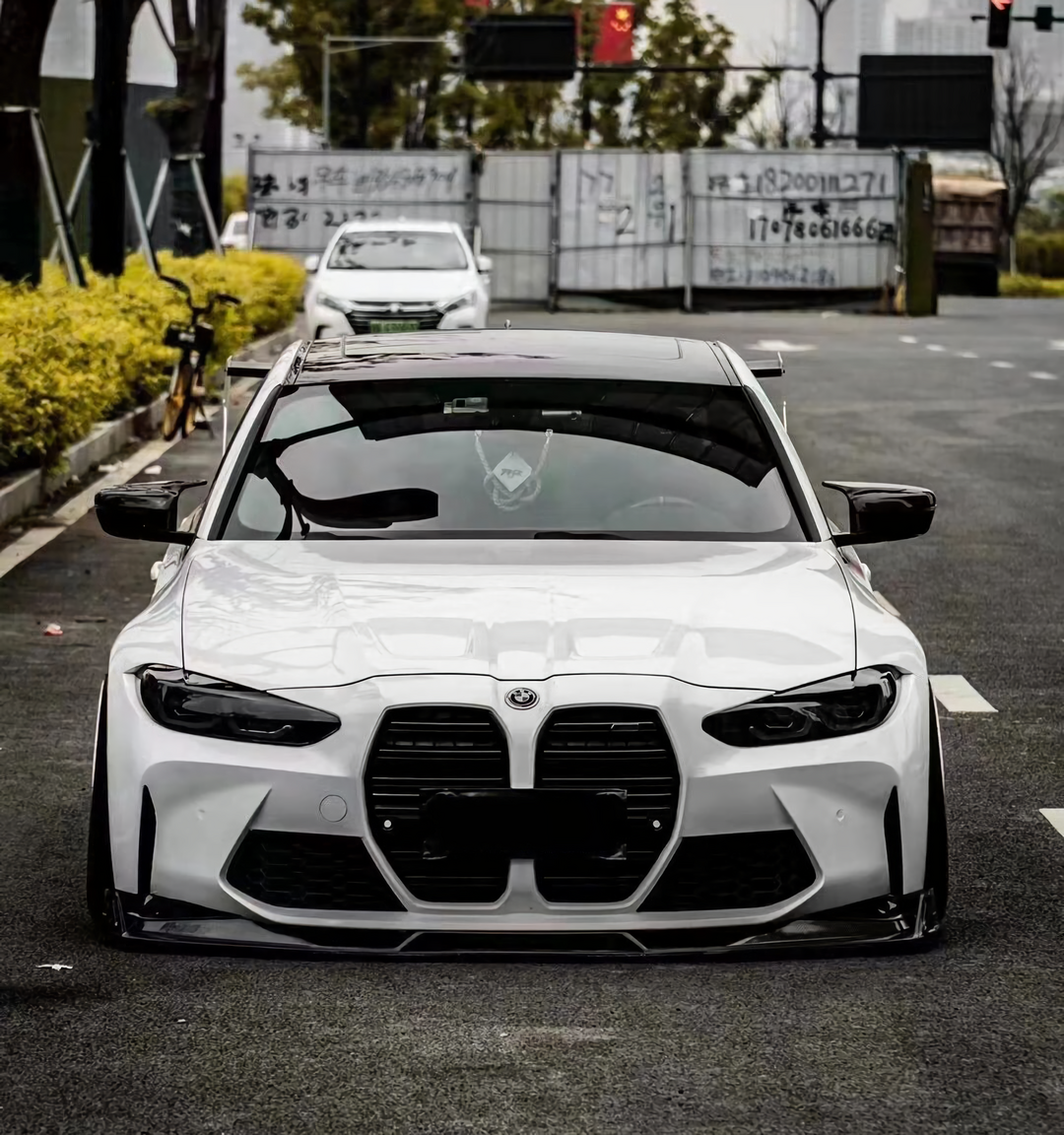 PET Glossy White Vinyl Wrap