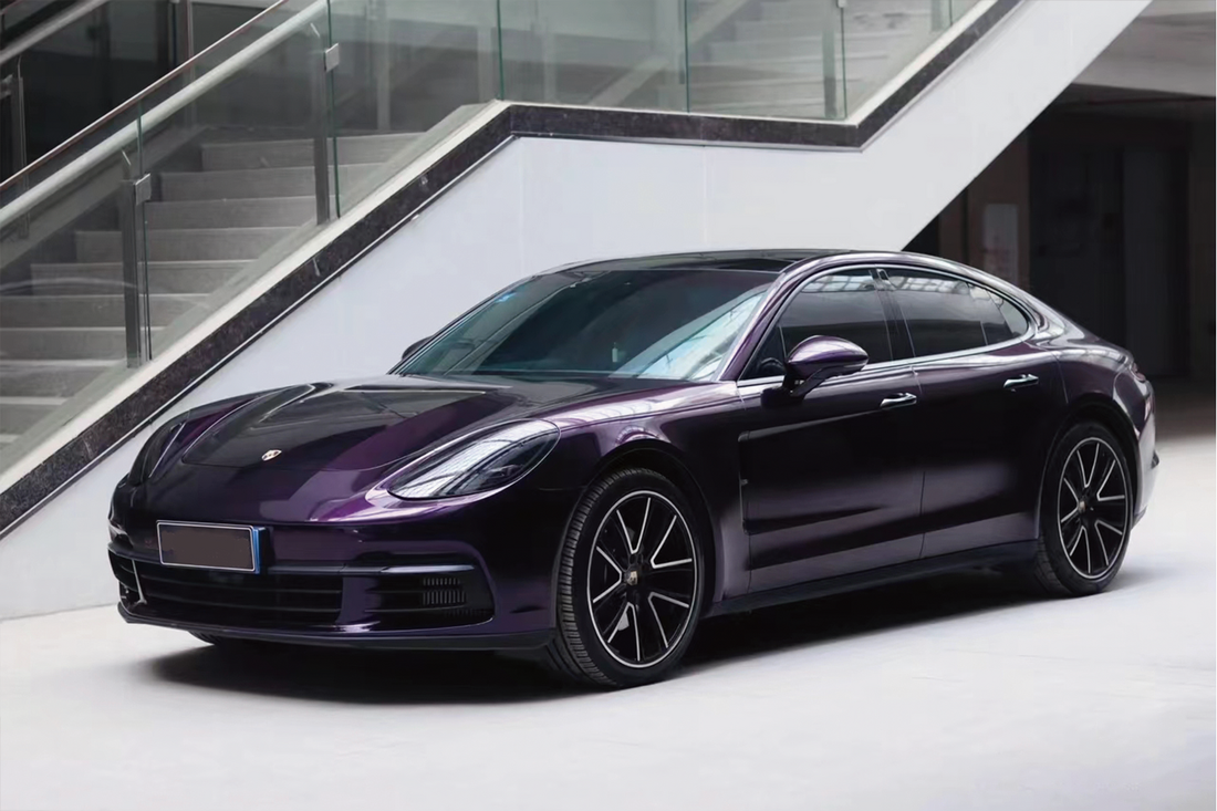 PET Venice Purple Vinyl Wrap
