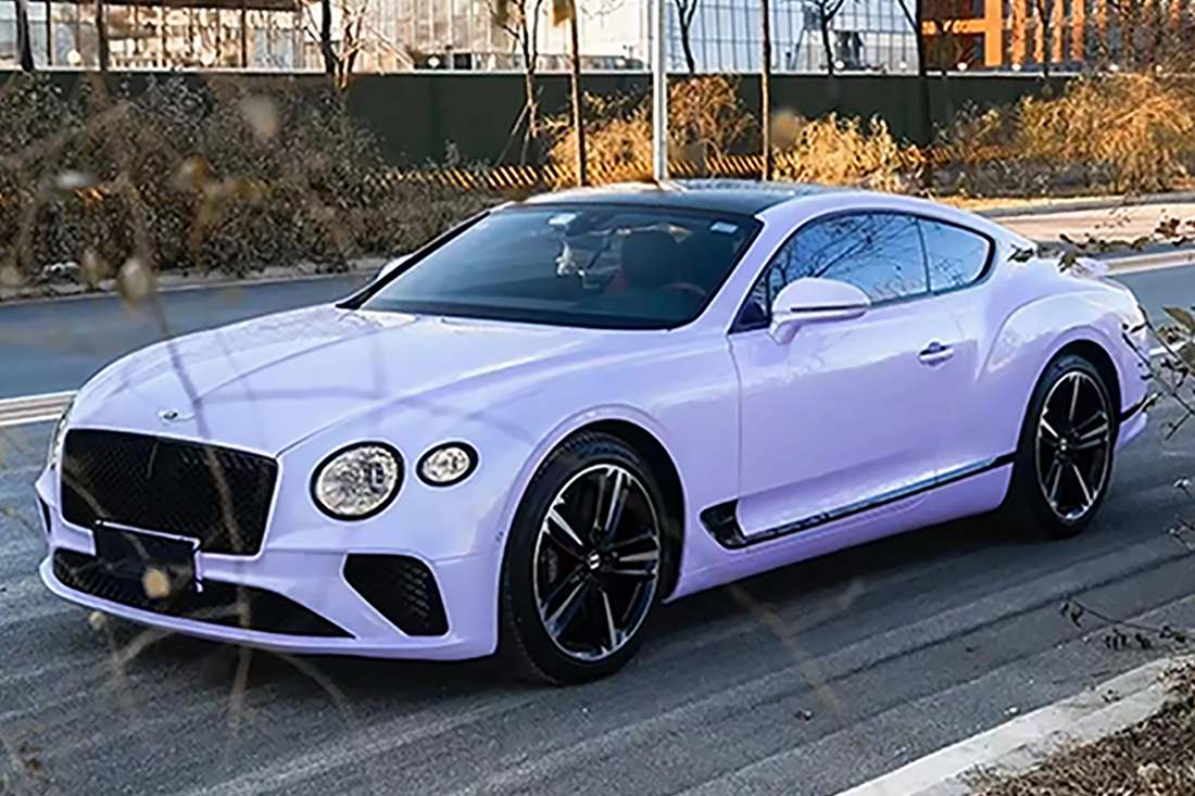 PET Light Purple Vinyl Wrap