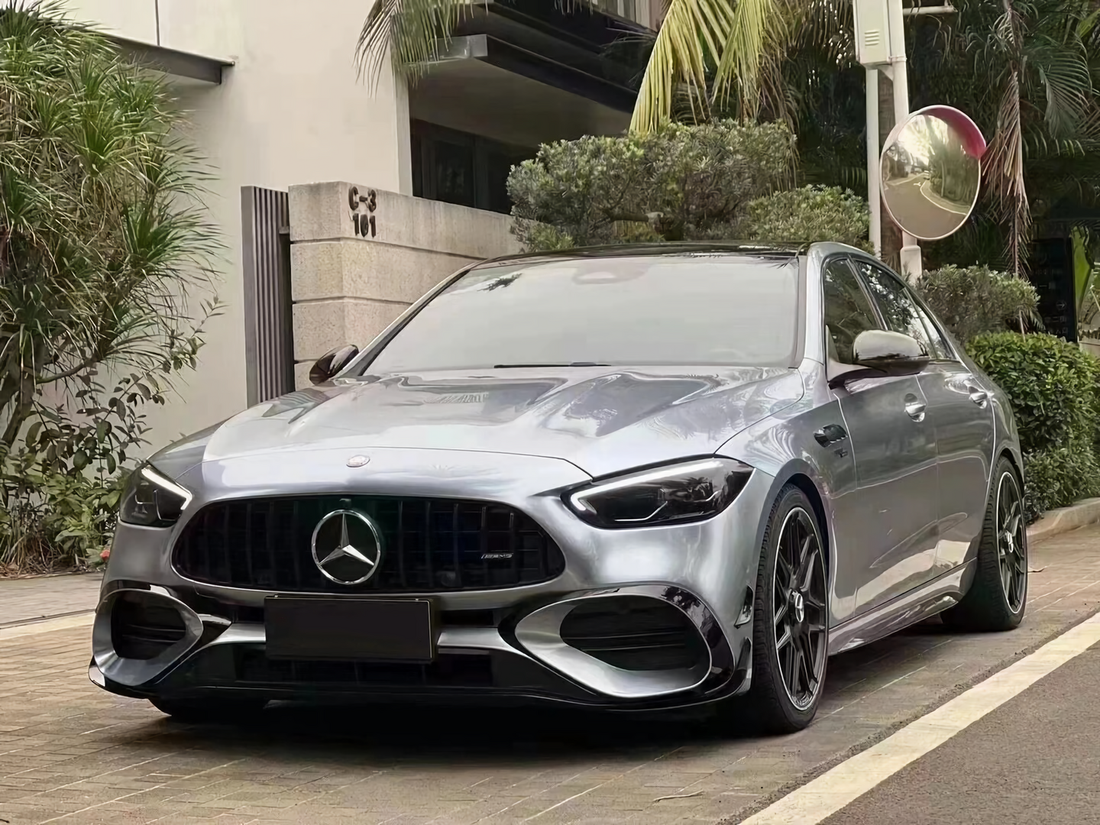 PET Liquid Metallic Mercury Gray Vinyl Wrap