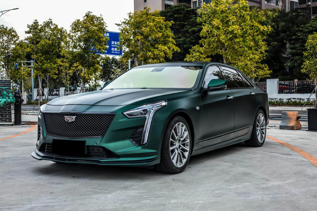 PET Matte Poison Green Vinyl Wrap