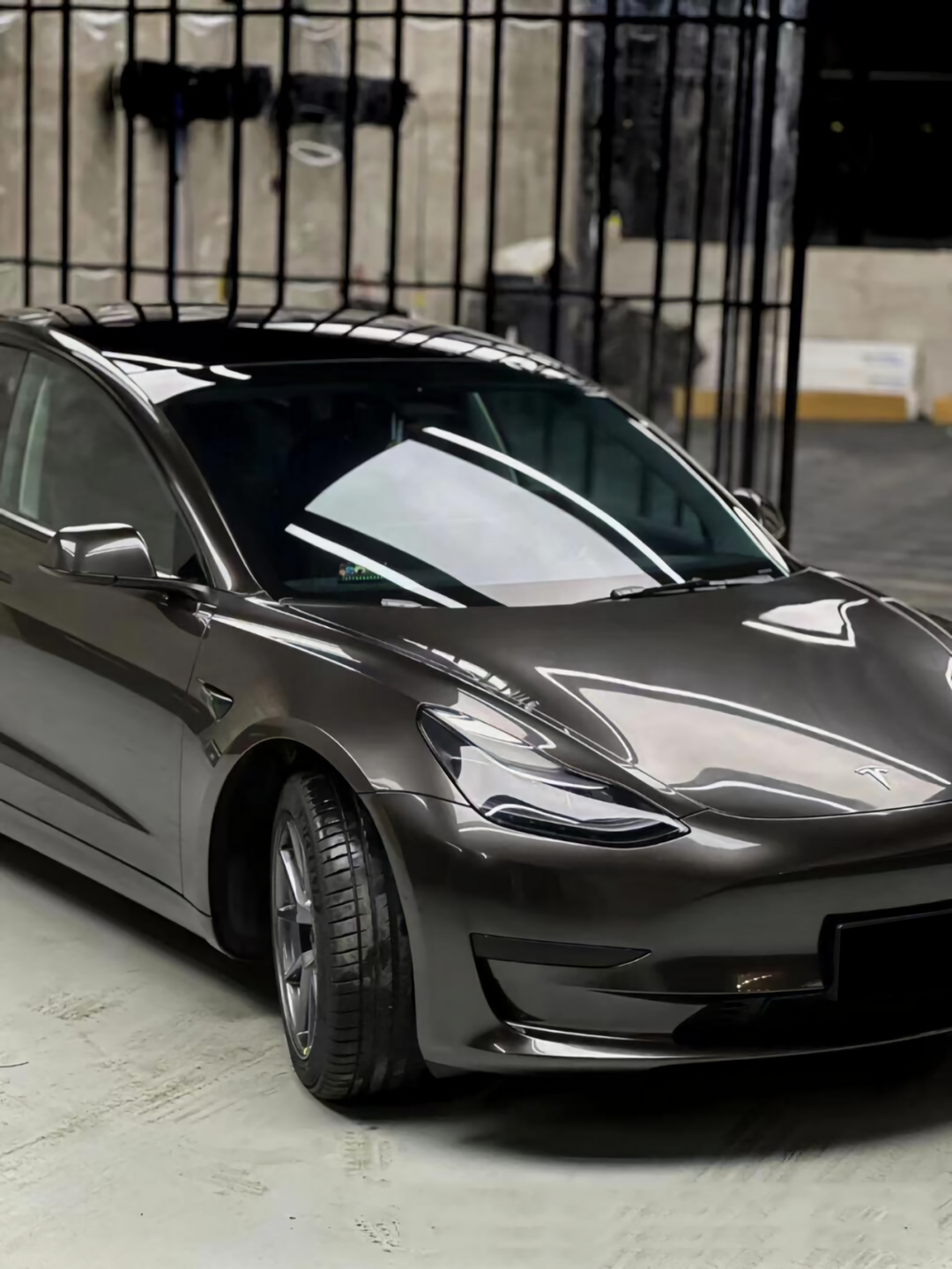 PET Liquid Metallic Tungsten Steel Vinyl Wrap