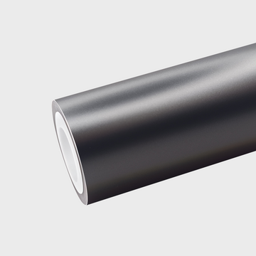 PET Matte Liquid Metallic Dark Silver Vinyl Wrap
