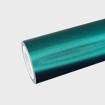 PET Metallic Emerald Vinyl Wrap
