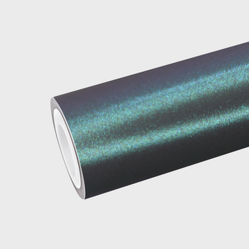 PET Matte Star Light Gray Blue Vinyl Wrap