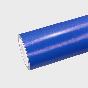 PET Star Light Blue Red Vinyl Wrap