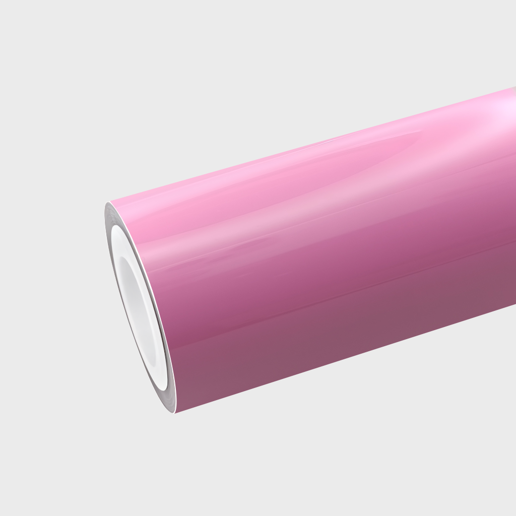 PET Barbie Pink Vinyl Wrap