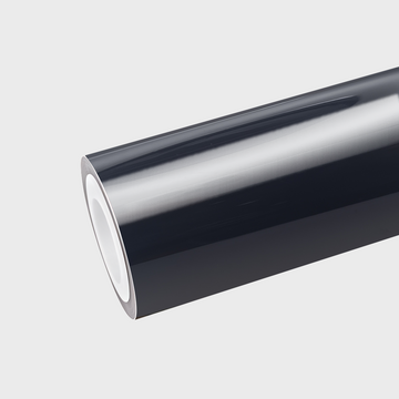 PET Liquid Metallic Black Vinyl Wrap